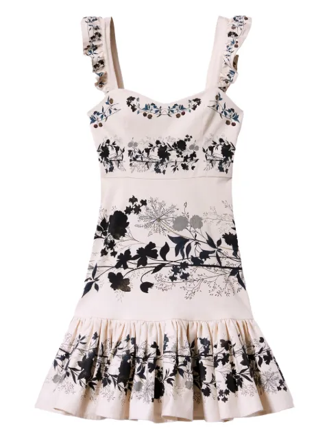 La DoubleJ Gingerbread mini dress White DRE0859COT037STI01WH04