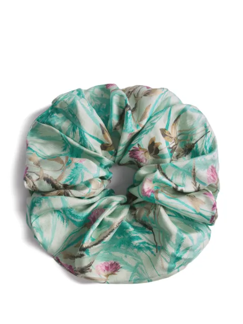 La DoubleJ Giga scrunchie Green SCR0003SIL001HEA01GR11