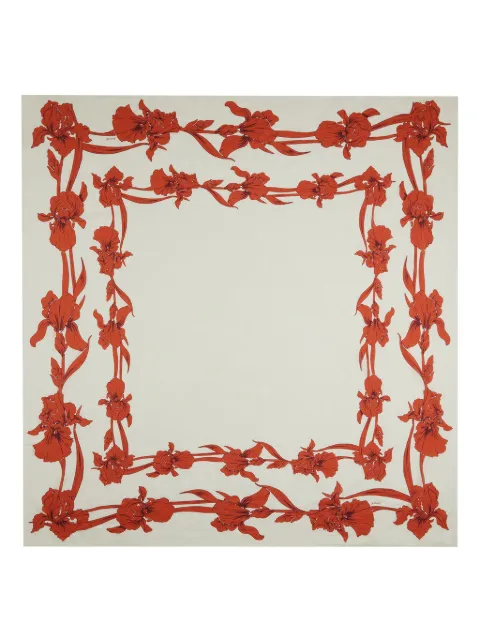 La DoubleJ graphic-print pareo Neutrals SCA0052SIL010IRS07OR03