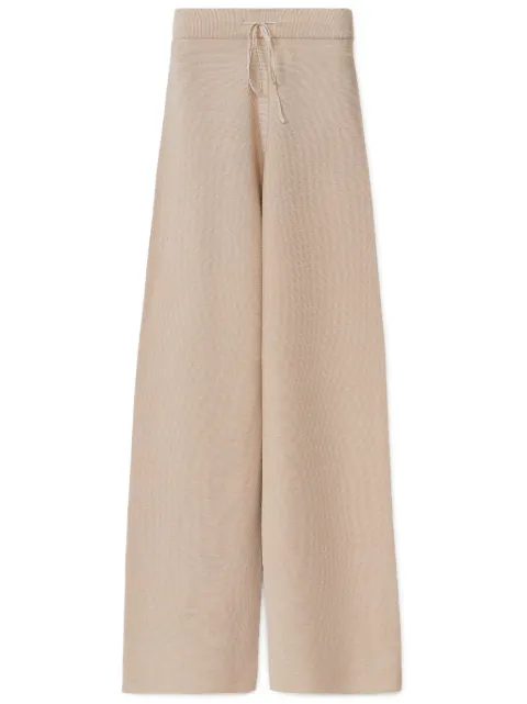 Fabiana Filippi knitted trousers Brown PAD265F425L2330000