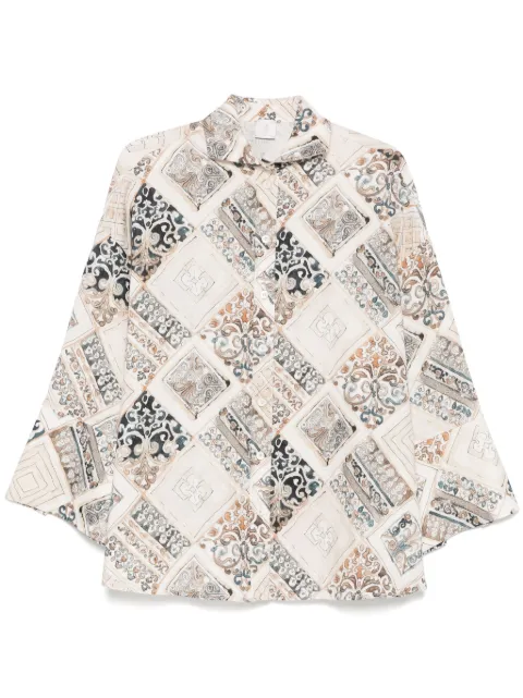 Eleventy linen shirt Neutrals K80CAMK01TS0K246