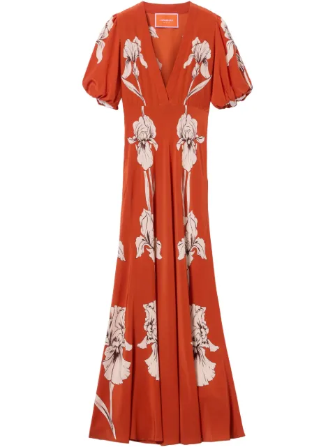 La DoubleJ Marlene midi dress Orange DRE0869CRE002IRS07OR03