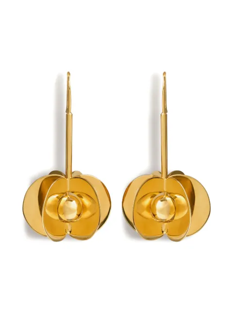 La DoubleJ Aura earrings Gold EAR0050BRA003SOLIDYE05