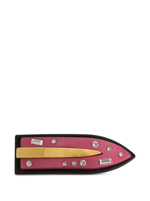 La DoubleJ Jazzy hair clip Purple CLI0001POL008SOLIDPU01