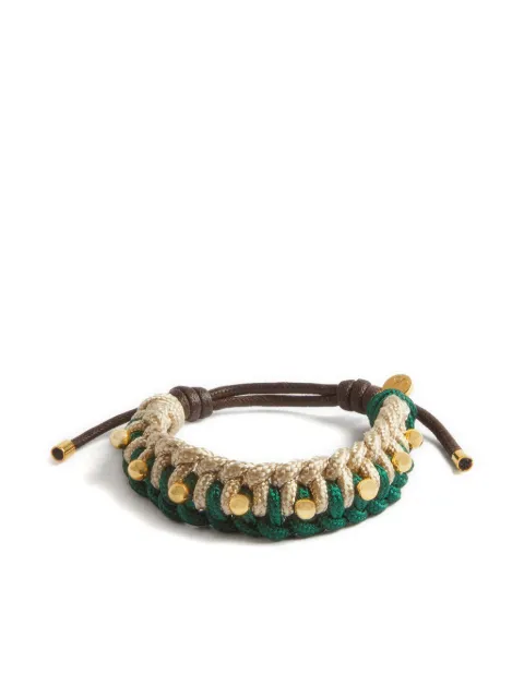 La DoubleJ Better Together bracelet Green BAC0011ROP001VA355GR04