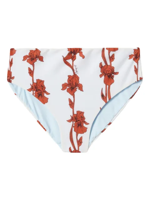 La DoubleJ ruffle-detail bikini White SWI0030LYC001IRS03OR03
