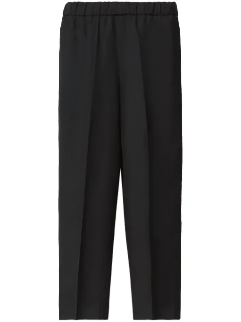 Fabiana Filippi high-waisted straight trousers Black PAD275F827D5440000