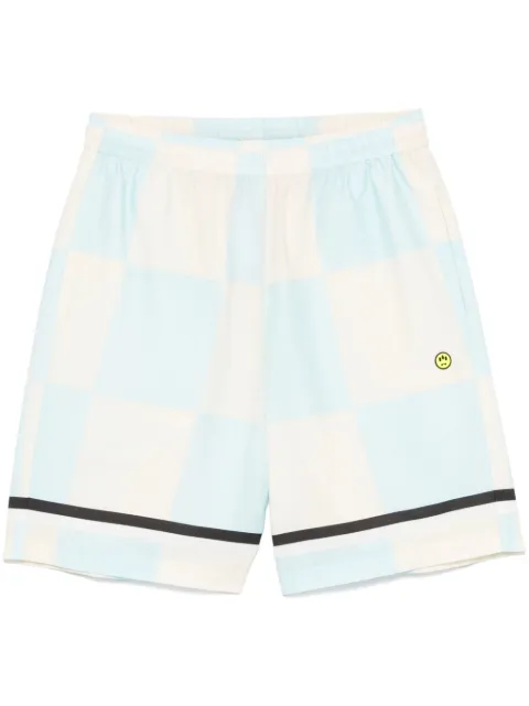 BARROW check-pattern shorts Neutrals S5BWUABE074