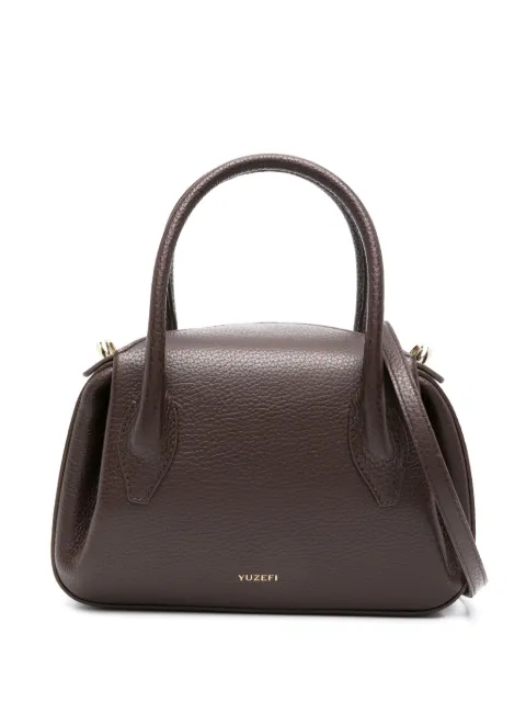 Yuzefi mini Oyster tote bag Brown YUZCOHBMOYDL038