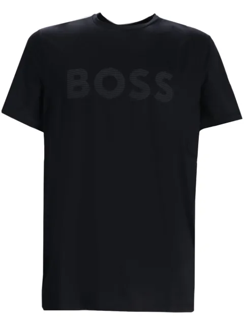 BOSS active slim-fit T-shirt with moisture management Black 50531244