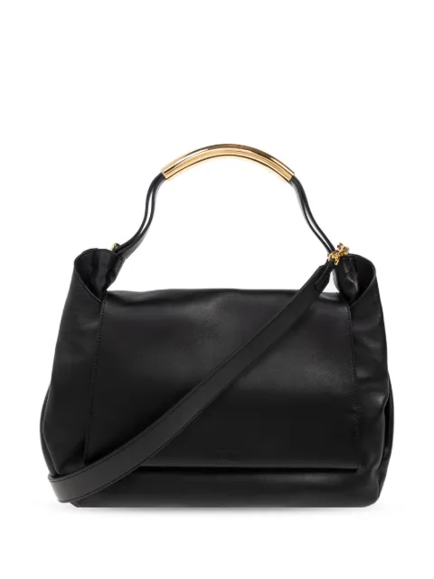 Moschino Handle Me leather tote bag Black MC4196PP1MOA0