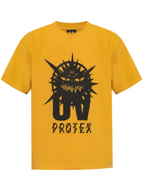 44 LABEL GROUP printed t-shirt Yellow B0030556FA582