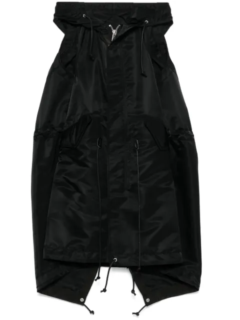 sacai hooded dress Black 2507677