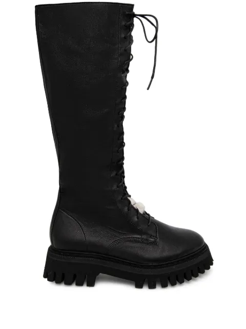 IRO leather boots Black WM121KOSMICHSHBLA04