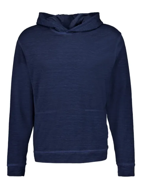 120% Lino linen-blend hoodie Blue 32ALIM79GS000G309S01
