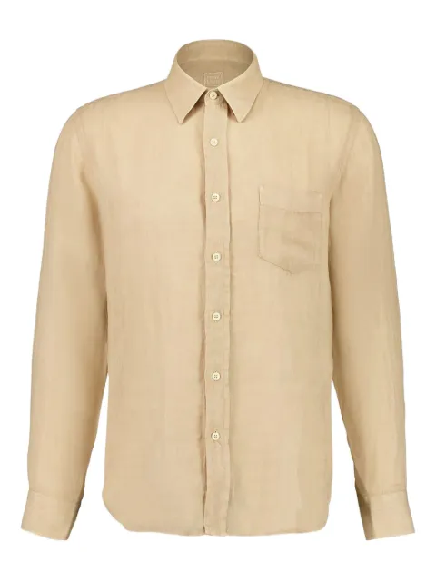 120% Lino linen shirt Neutrals 32ALIM14250000115000