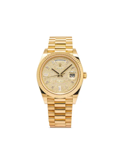 Rolex pre-owned Day-Date 40mm Gold 228238