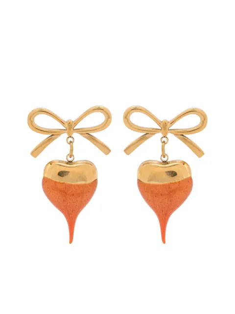 Ottolinger Bow Heart earrings Gold 12590072501