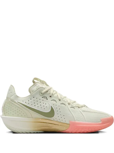 Nike Air Zoom GT Cut 3 "Our Holiday - Sea Glass/Oil Green/Metallic Gold/University Red/Light Wild Mango/Sail" sneakers Green DV2913