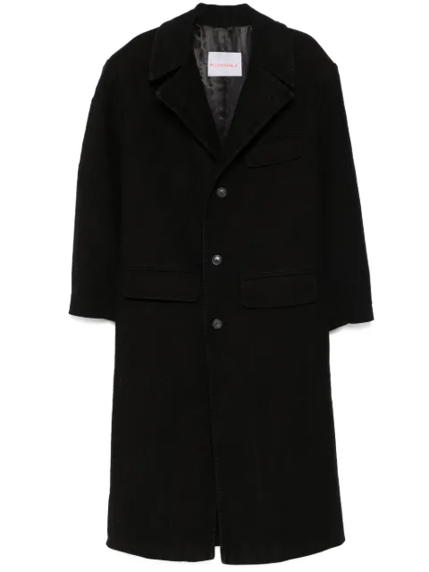 BLUEMARBLE single-breasted coat Black CO34MO01B24BLK