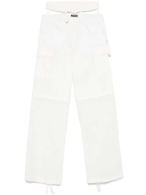 Ottolinger baggy cargo trousers White 10620010601