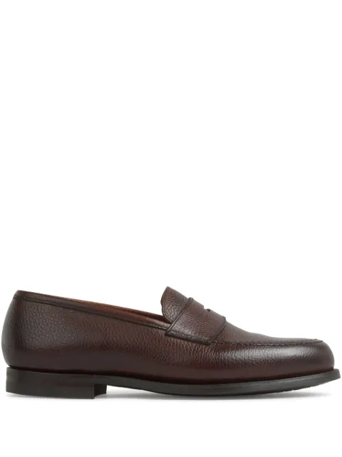 Crockett & Jones leather loafers Brown 28363AG12C2