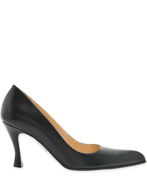 LOEWE pointed-toe leather pumps Black L815S01X66