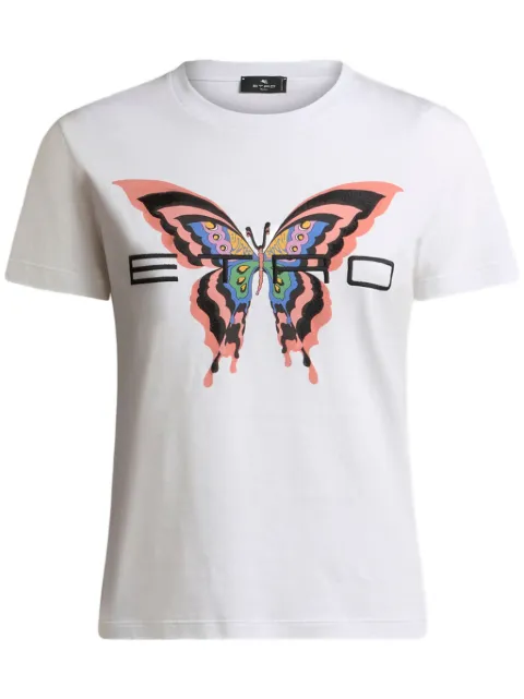 ETRO logo t-shirt White WRMA0006AK786