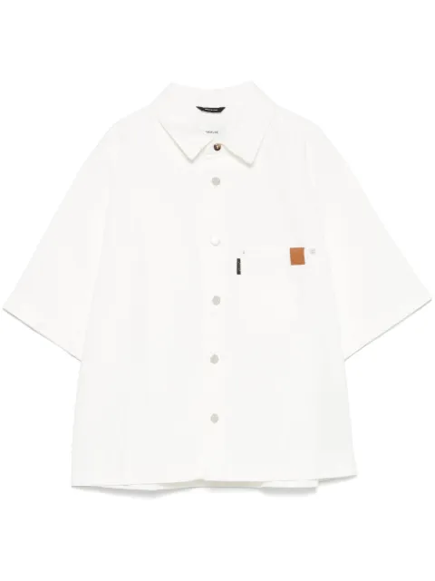 Haikure twill shirt White HEW06074GF146PT