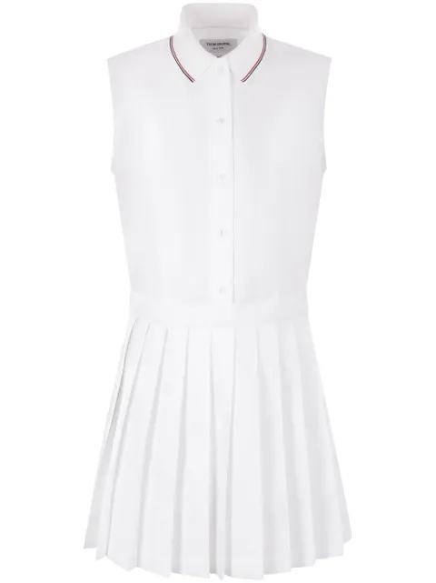 Thom Browne pleated skirt dress White FDSE95C00185