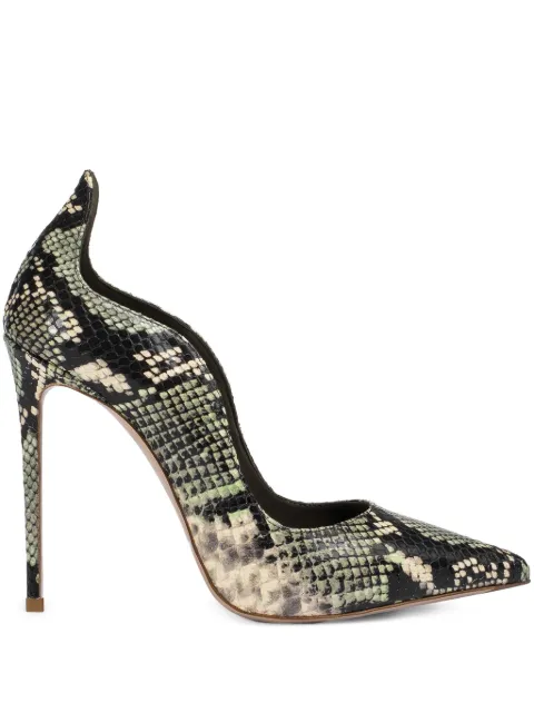 Le Silla 120mm Eva pumps Green 2102R100R1PPDUR