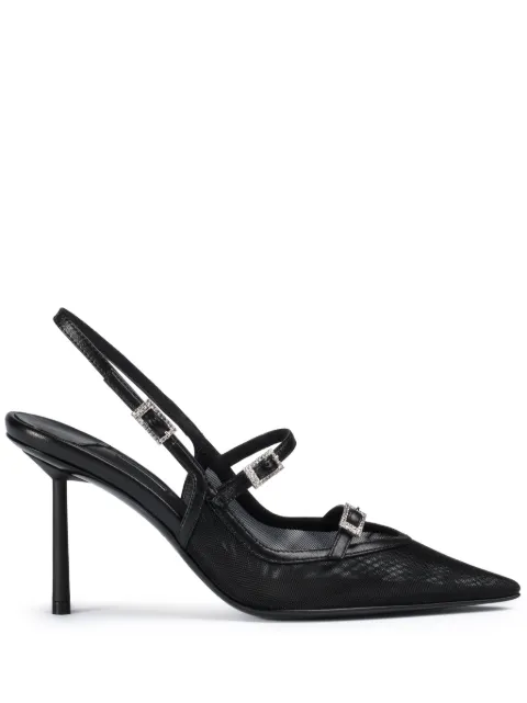 Le Silla 80mm Morgana pumps Black 4293D080BXPPNEM