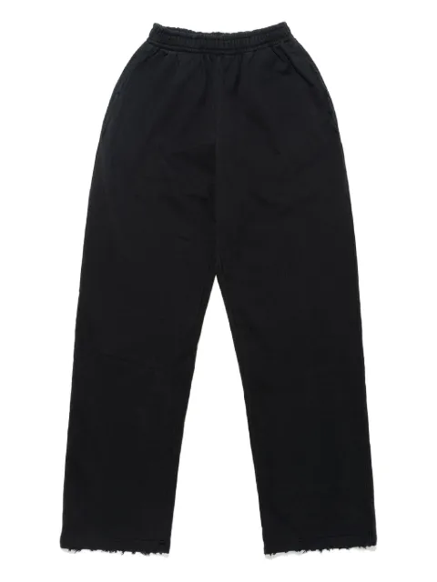 Mainless distressed track trousers Black MLPNT001BLACK