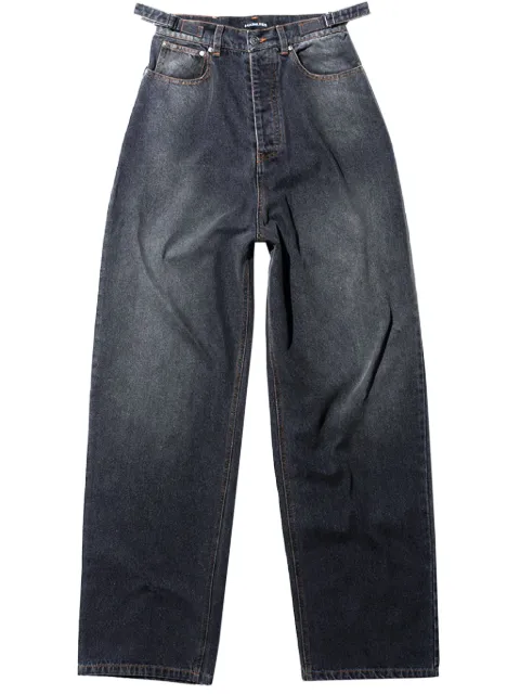 Mainless wide-leg jeans Grey MLSS24PRCD001