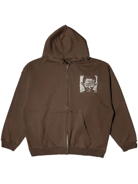 Mainless Aftermath hoodie Brown MLHD002