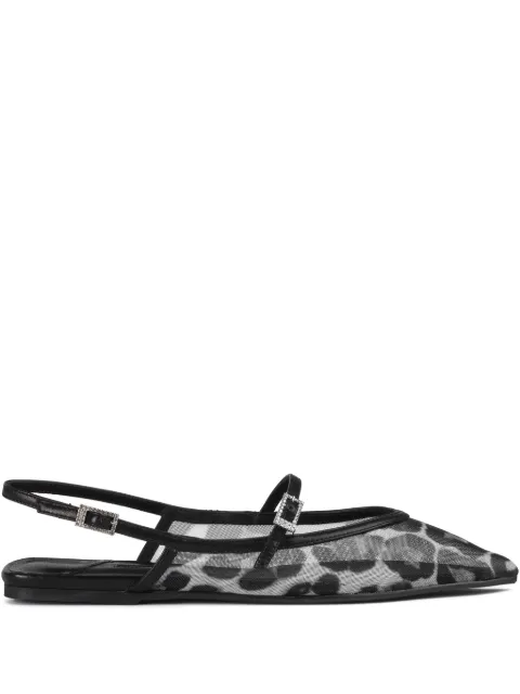 Le Silla Morgana ballerina shoes Black 9041D020MTPPNEM