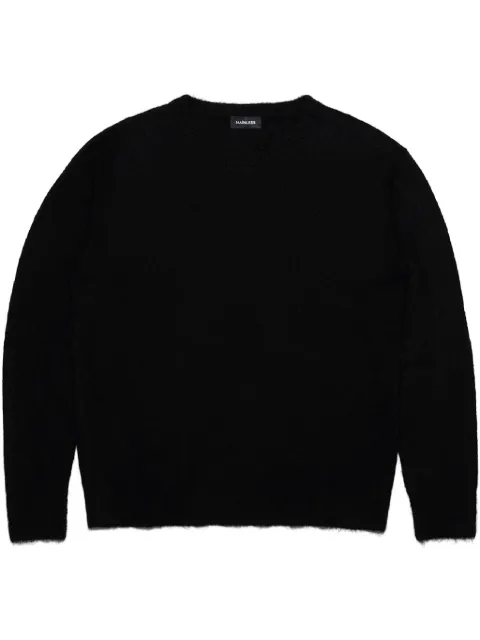 Mainless crew-neck sweater Black MLSW002BLACK