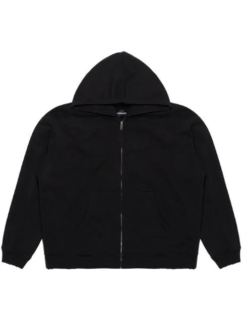 Mainless zip-up hoodie Black MLHD003