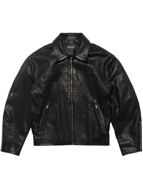 Mainless leather jacket Black DC3843