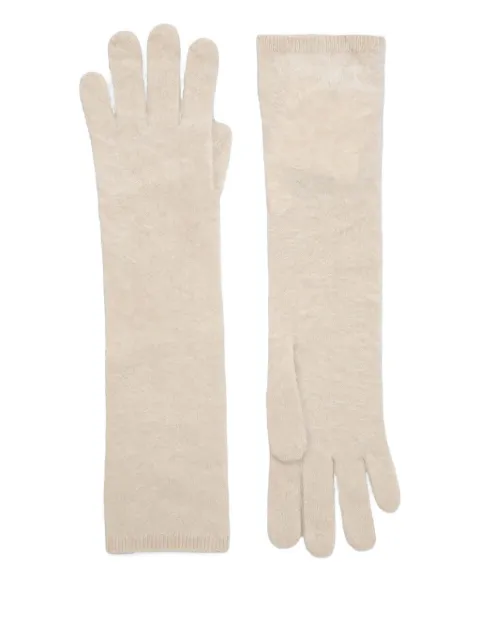 By Malene Birger cashmere gloves Neutrals Q72552002