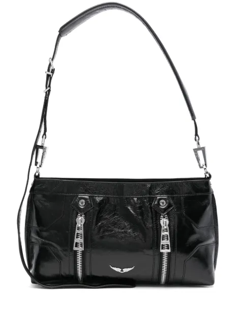 Zadig&Voltaire Sunny Moody retro patent bag Black LWBA03891