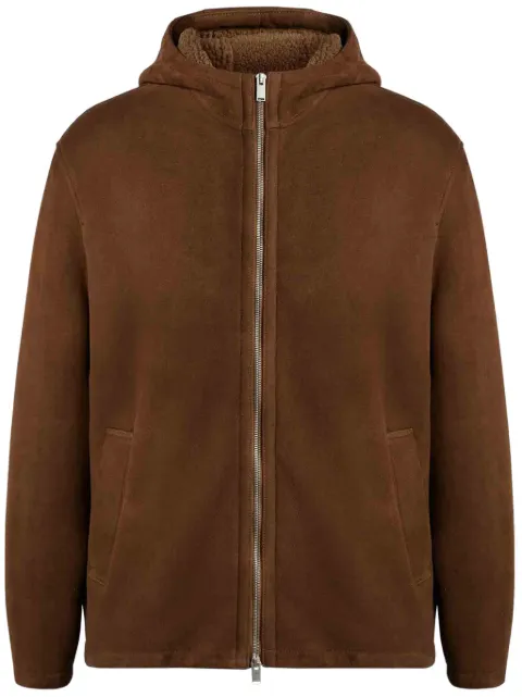 Lardini suede jacket Brown IVGALIV63082