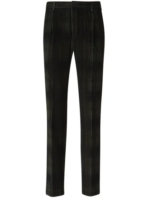 Incotex cotton corduroy trousers Green IT007920072