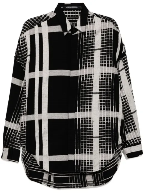 Julius cotton shirt Black 887SHM1