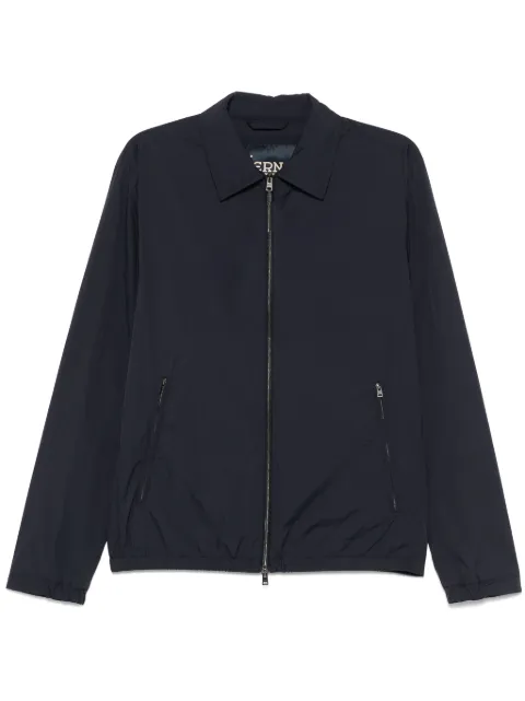 Herno classic-collar shirt jacket Blue GI000461U12494Z