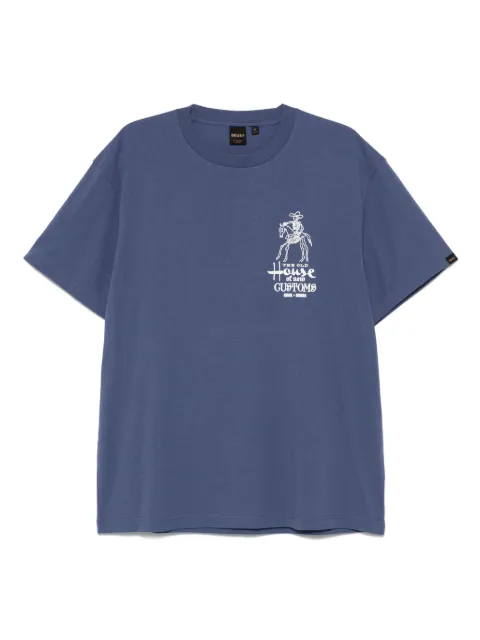 Deus Ex Machina Seoul Address T-shirt Blue DMF241716C