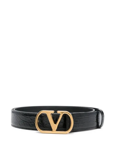Valentino Garavani VLogo Signature belt Black YT0SE1CDI