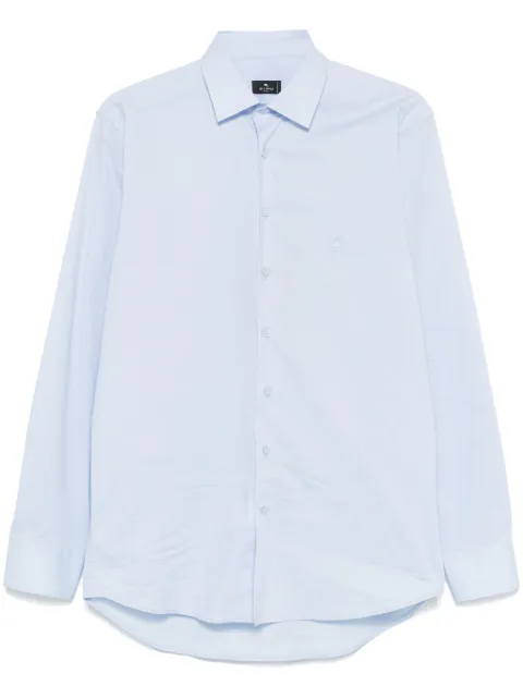 ETRO Pegaso-motif shirt Blue MRIB0002AV607
