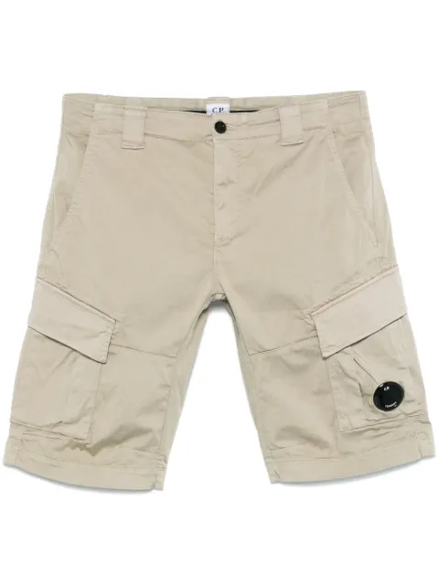 C.P. Company satin cargo shorts Neutrals 18CMBE116A005694G