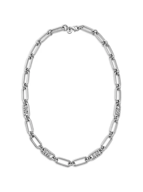 Michael Kors logo-chain necklace Silver MKJ8284000